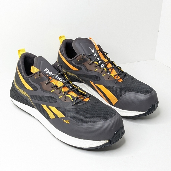 Reebok Floatride Energy 3 Work Sneakers Grey/Yellow Men's 15